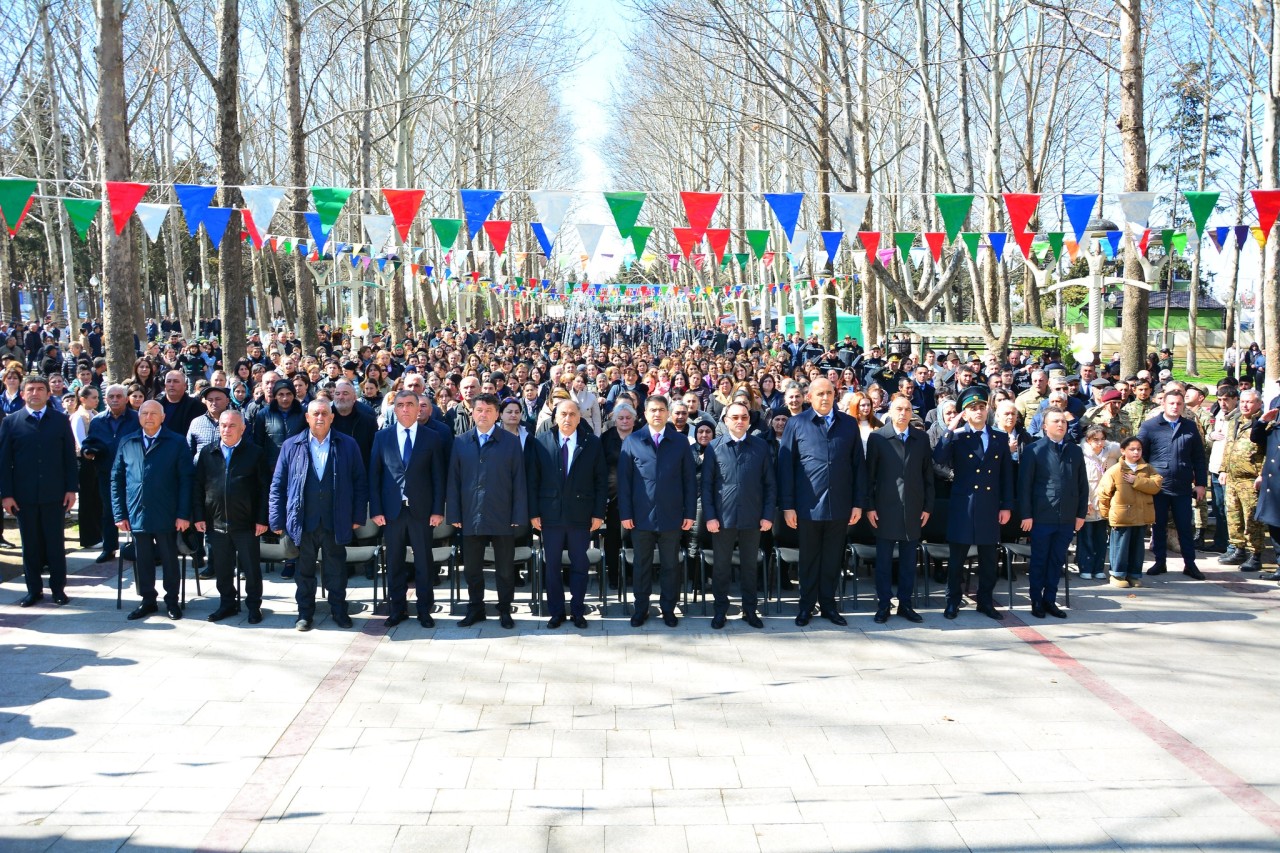 Novruz bayramı Ağstafada təntənə ilə qeyd edildi - FOTOLAR